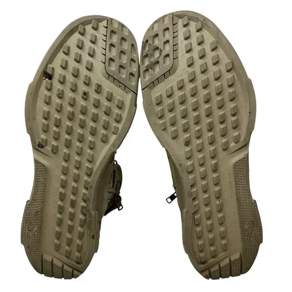 Reebok Tactical Boots Mens 11 Tan Camo 8in Floatride Energy Side Zip Military - Picture 11 of 13